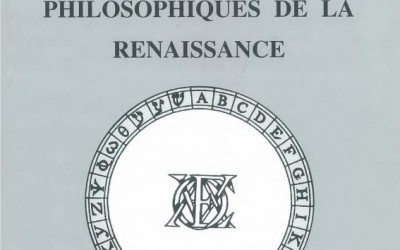 TEMA 23: Lexiques et glossaires philosophiques de la Renaissance