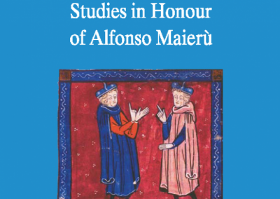 TEMA 38: «Ad Ingenii Acuitionem»: Studies in Honour of Alfonso Maierù