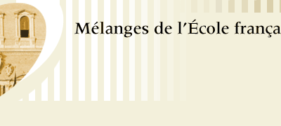 Medieval Journal online – French School in Rome – MEFRM, 216.2, 2014